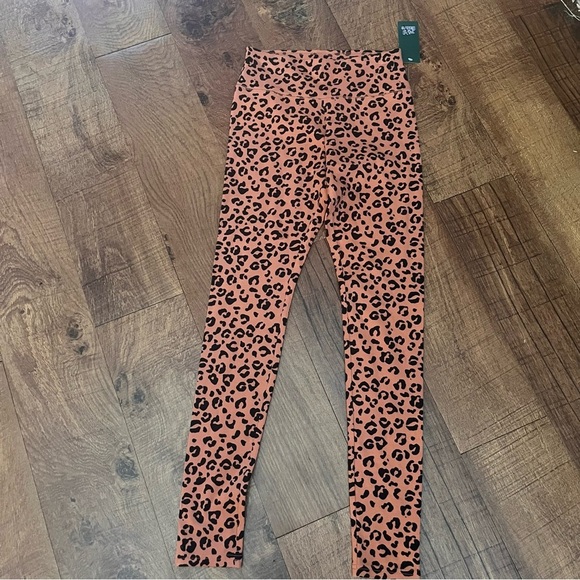 wild fable leggings women juniors XS extra small animal print high waist NWT NEW - Picture 4 of 8